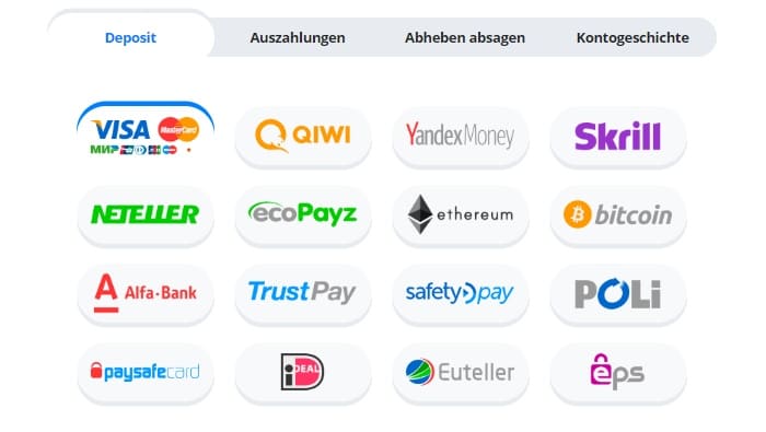 Ego Casino Banking