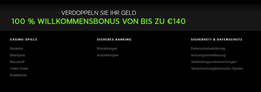 888 Casino WILLKOMMENSBONUS