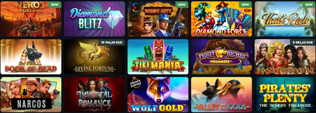 Frank Casino Spiele