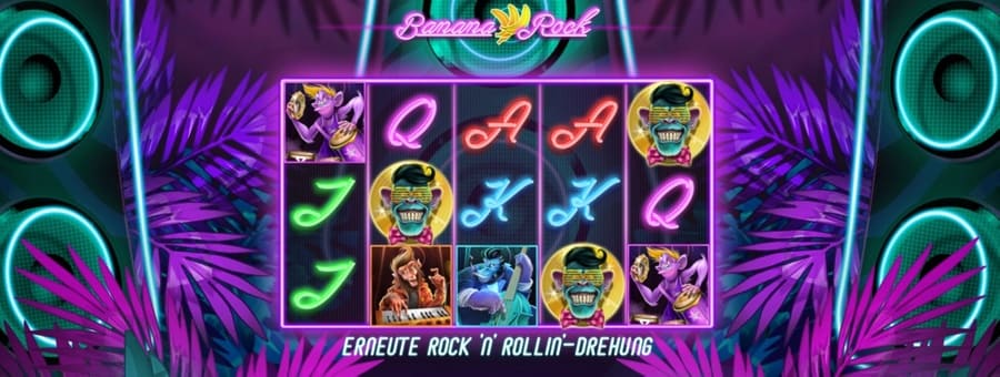 Banana Rock slot Bewertung