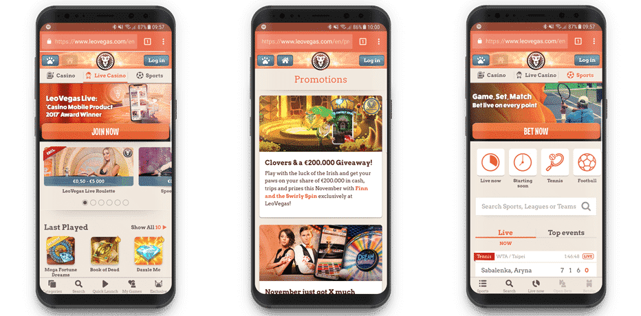 Mobile Casinos